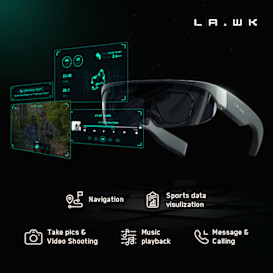LAWK ONE AR Glasses for Outdoor Adventure