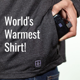 The Flare - World's Warmest Shirt & Phone Charging