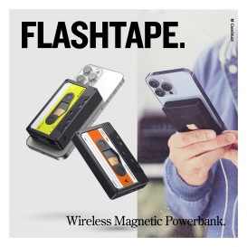 Flashtape: Wireless Magnetic PD PowerBank