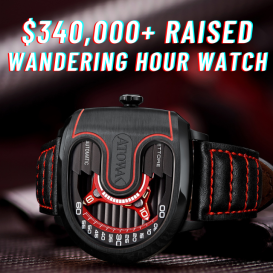 ETTORE: Supercar-Inspired Wandering Hour Watch