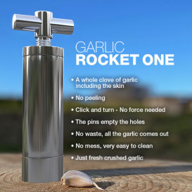 GARLIC ROCKET ONE: A kitchen game-changer!