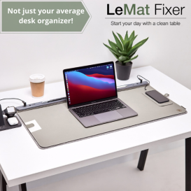 LeMat Magnetic Fixer-Upgrade Desk Mat.All in One