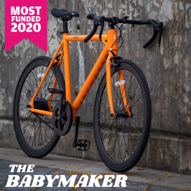 The Babymaker - Stealth Road eBike With Belt Drive