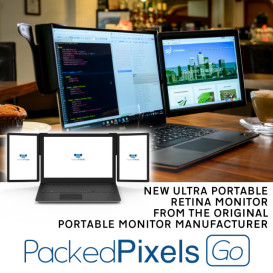 Packed Pixels Go - 10.1'' Portable Laptop Monitor