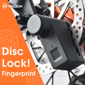 WALSUN: World's SmalIest Fingerprint Disc Lock!