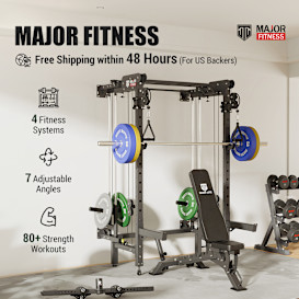 MAJOR FITNESS F35: All-in-one Folding Power Rack