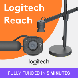 Logitech Reach: Pro 2-in-1 Webcam, Overhead Camera