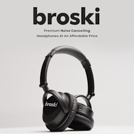 broski Lety: HiFi Noise-Cancelling Headphones