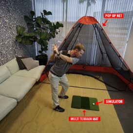 GEN i2 Worlds Smallest & Affordable Golf Simulator