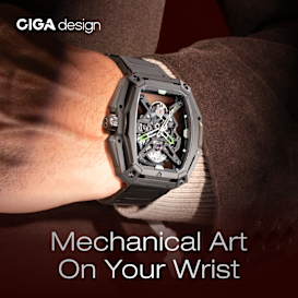 CIGA Design Z Hunter - Automatic Skeleton Watch