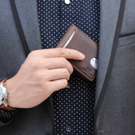 SERMAN BRANDS 1.0 RFID Blocking Minimalist Wallet