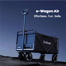 Outisan e-Wagon Air: Effortless Hauling of 150lbs