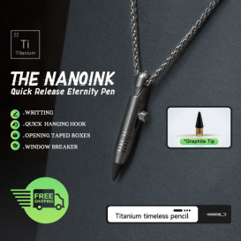 The NanoInk: Titanium Quick Release Eternity Pen