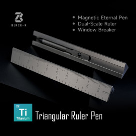Ti 2-IN-1 Triangular Ruler Pen
