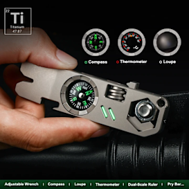 SwitchDisc: Titanium Pocket Tool for EDC