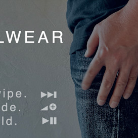 Swipe. Slide. Hold. Sound control at fingertips.