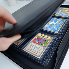 Toploader Binder - Creative way to display cards