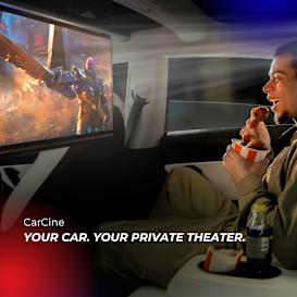 CarCine, Portable Cinema In Your Car.