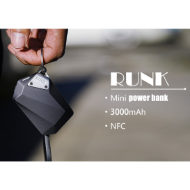 RUNK: smallest stylish mini portable power bank