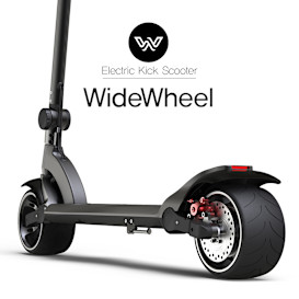 WideWheel : Most Comfortable & Stylish E-Scooter