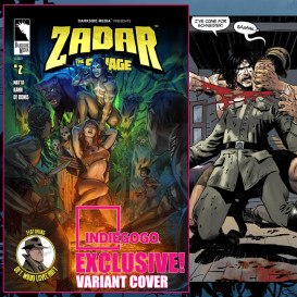 Darkside Media's ZADAR the SAVAGE Issues 1 & 2