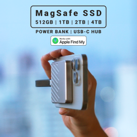 MagDisk - MagSafe SSD - PowerBank - USB-C Hub
