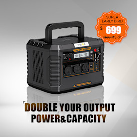 Pytes Ecox18 Pro-Portable&Expandable Power Station