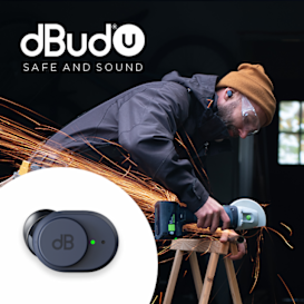 dBud U - Noise Protection & True Wireless Earbuds