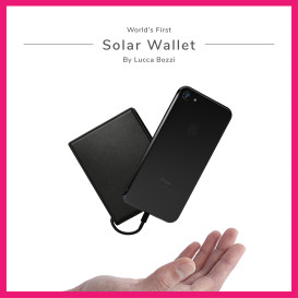 Smart Wallet with Solar Charge and Tracking