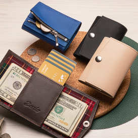 Small Leather or Fabric Wallet. RFID Protection