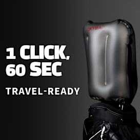 OXYBAG: 5 Layer Air-Cushion Golf Club Protector