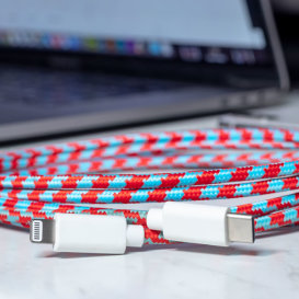 The Cascade Cables - MFI Lightning to USB C Cable