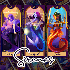Sirenas: Daughters of the Moonlit Sea Tarot