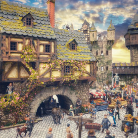 Medieval Architectural Model Kits & Gaming Terrain