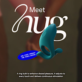 Hug: Vibrating Couples Ring by Dame
