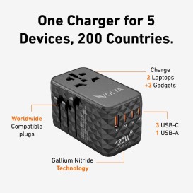 The All-in-One 120W Office, Home & Travel Charger