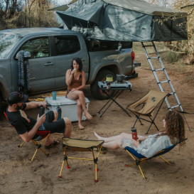 CAPRA - World's Most Advanced Camping Chair System