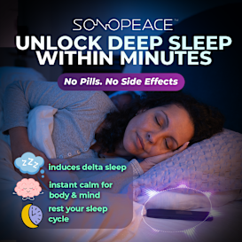 Sonopeace: The Device That Unlocks Deep Sleep