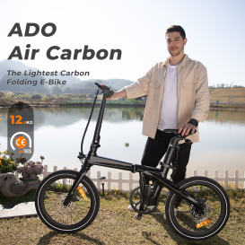 ADO Air Carbon: The Lightest Carbon Folding E-Bike