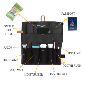 The Most Functional Toiletry Bag With 20 Features