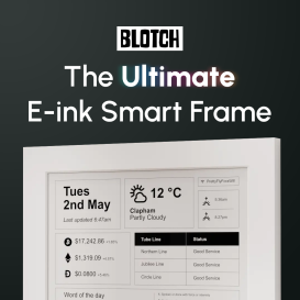 Blotch: The World's Best E-ink Smart Frame