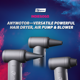Anymotor-Versatile Hair Dryer, Air Pump & Blower