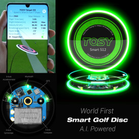 TOSY: Smart Golf Disc & Ultimate Disc & Boomerang