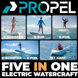 Propel: The Only 5-in-1 Electric Watercraft