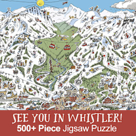 Whistler Ski Resort Puzzle Community Fundraiser