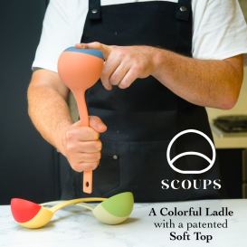 SCOUPS Spoon - The ladle with a Soft Top