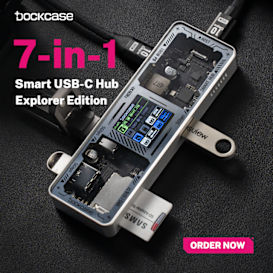 Dockcase Explorer Edition Smart USB-C 7-in-1 Hub