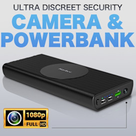 SuperCam: Discreet Security Camera &197W Powerbank
