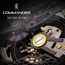 CJR Commander Series: Watch Inspired by Aviation