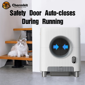 Charmkit: World's First Auto-door Cat Litter Box
